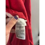 Banana Republic  Womens Long and Lean Linen Blazer Size 6 Red Office Business Photo 2