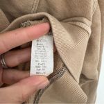 Bucketlist medium KHAKI EXPOSED SEAM TWIST OPEN BACK OVERSIZED SWEATSHIRT Tan Photo 5