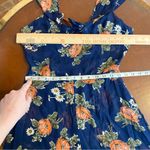 Reformation  Miri Jumpsuit Floral Ruffle Wide Leg Crop Cut Out size‎ 4 viscose Photo 6