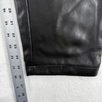 Avec Les Filles  Black Faux Leather Paperbag Waist Pants‎ Women's Size S Photo 3