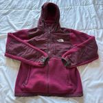 The North Face  Hooded Jacket Womens Size Small Purple Pockets Winter Skiing Snow Photo 0