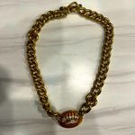 Juicy Couture Vintage  Gold Puffy Necklace choker Photo 0