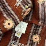 Altar'd State  Boho Embroidered Mirrored Halter Top size S Photo 6