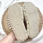 Vince Ivory Flax Pompei Braided Leather Resort Platform Sandals Size 8 Photo 4