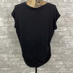 Athleta  Black Short Sleeve Tee Photo 2