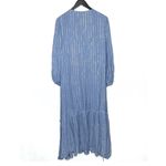 Sundress X Revolve Maria Maxi Dress in Roma Powder Blue XS/S Photo 1
