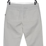 Max Mara 'S  White Jeans Tracy high-rise Straight Pants Size 16 NWT Photo 8