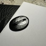 Hand Painted Lacquer Peacock Bird On Black Background Brooch Photo 6