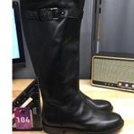 Easy Spirit Aubrey Women's 7 M Black Leather Side Zipper Knee High Casual Boots Photo 1