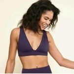 ANDIE NWT  The Belize Bikini Top Swimsuit Removable Cups Small Navy Blue #3020 Photo 1