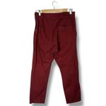 Prairie Underground Medium Pinup Pants Oxblood wine red stretch organic cotton‎ Photo 2
