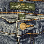Ralph Lauren Lauren LRL mid rise classic bootcut jeans size 4 Photo 7