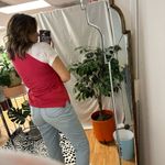 Anthropologie Pilcro Scoop Neck 72 Short Sleeve Tee Red Size Small Photo 3