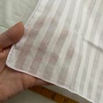 Pink floral embroidered strip print bandana 0665 Photo 1