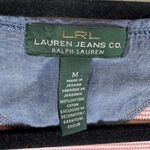 Ralph Lauren Ralph Lauren Lauren Jeans Co Top 3/4 Sleeve Stretch Cotton Zip Neck Size M Photo 4