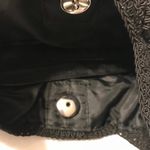 Crochet hobo shoulder bag black Photo 7