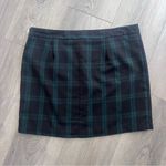 Gap Black and Green Plaid Women's Mini Skirt 6 Photo 4