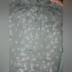 Rockies sea green pearl snap button down shirt sz XL Photo 1