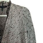 White House | Black Market Sweater Jacket Womens Small Multicolor Tweed Open Drape Photo 2