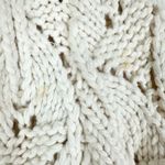 The Limited Vintage Y2K Crochet Knit Sweater Cardigan Size Small Chunky Cream Photo 5