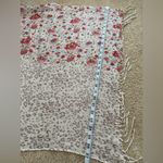 Floral Leopard Print Scarf Pink Photo 4