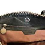 Stella McCartney Black Falabella Shaggy Deer Faux Suede Vegan Leather Tote Bag Photo 3