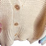 For Love & Lemons Pastel Kerry Cropped Cardigan Yellow Photo 8