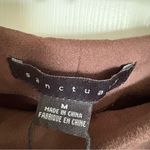 Sanctuary  ST Runway High Waist‎ Medium Brown Suede Leggings NWT Photo 8