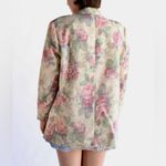 Alfred Dunner  STUNNER 🔥 Floral Blazer - Vintage 80’s Style in Pink and Cream Photo 7