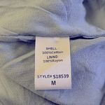 Mustard Seed NWT  Open Shoulder sage Waist Tie mini Dress, peasant sleeve, sz S Photo 6