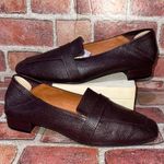 Pre-Owned Fierro Leather Brown Loafers Woman Shoes Business Casual Size 9 40 Photo 0