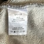 Six Fifty Women’s Cold Shoulder Mock Turtleneck Grey Sweatshirt Gray Size M Photo 8