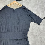 Soft Surroundings  Toujours Stretch Knit Jumpsuit Romper Jersey in Grey Size 3X Photo 8