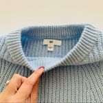 BP Nordstrom Light Blue Knit Cosy Crewneck Sweater Large Photo 3