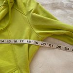 Onque Casuals Zip up Hoodie Lime Green 3/4 Sleeve S Photo 5