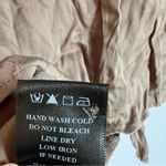 Dress Forum NWT  Olive Green Short Sleeve Front Tie Cropped Short Sleeve Top | S Photo 5