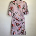 Keepsake Pretty One Floral Mini Dress in Lilac Purple Photo 3