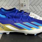 Adidas X CRAZYFAST Messi Elite FG Soccer Women’s Size 10.5 Lucid Blue Gold ID0710 Photo 6