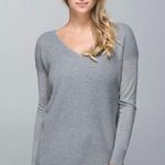 Lululemon The Sweater Life Heathered Medium Grey Photo 0