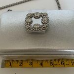 Silver Metallic Shoulder Bag Photo 6