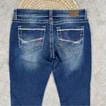 BKE  Denim Women’s Stella Stretch Cropped Jeans Low Rise in Medium Wash 29 Photo 5