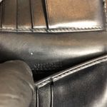 Gucci Black Lambskin Canvas GG Guccismo Bifold Wallet Billfold Coin Section VTG Photo 4