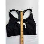 Victoria's Secret‎ PINK Black Sports Bra Dog Logo Racerback Activewear Top Size undefined Photo 2