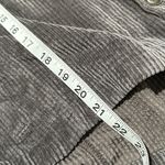Kori  Grey Gray corduroy Jacket Coat small womens button up collared pockets Photo 4