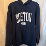 Brandy Melville Navy Boston Hoodie Photo 0