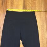 Zyia Active Womens 8 10 Athletic Athleisure Black Silver Polka Dot Leggings Photo 1