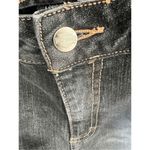 Harley Davidson Boot Cut Jeans in Black Size 12 Long Gray Photo 5