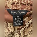 VTG 90s Sunny Taylor Brown & Tan Two Photo 8