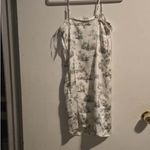 Hippie Rose  Green Floral Mini Dress Photo 4