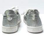 Schutz Sanjay Silver Glitter Sneakers Tennis Shoe Size 8 Photo 4